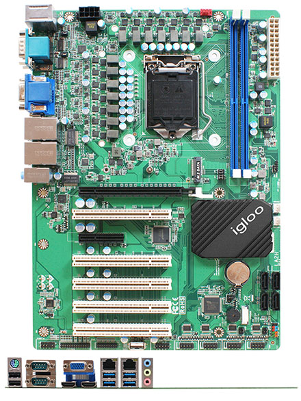 Jetway LA2H-H420E ATX (Intel Sockt LGA1200, H420E Chipset, 2x COM, 2x LAN)