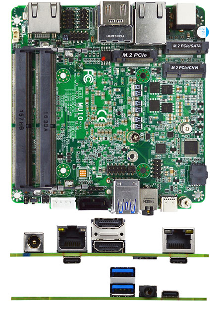 Jetway MU10-00 (Celeron 6305E, NVME, 8K)